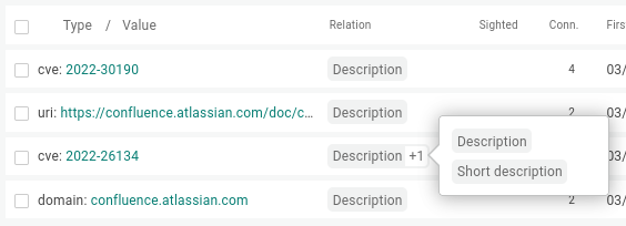 Observables with paths instead of link names 